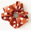 Scrunchie stippen rood